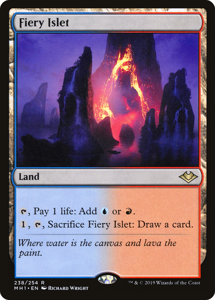 Fiery Islet (MH1-238) - Modern Horizons Foil