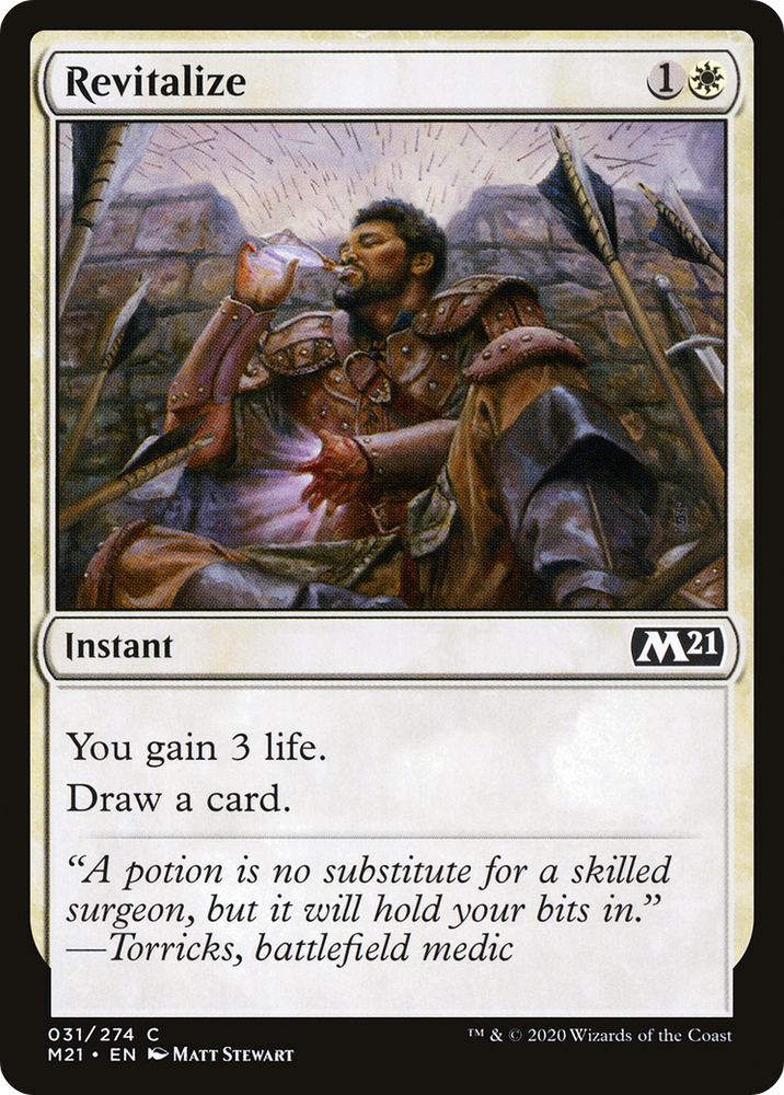 Revitalize (M21-031) - Core Set 2021 Foil
