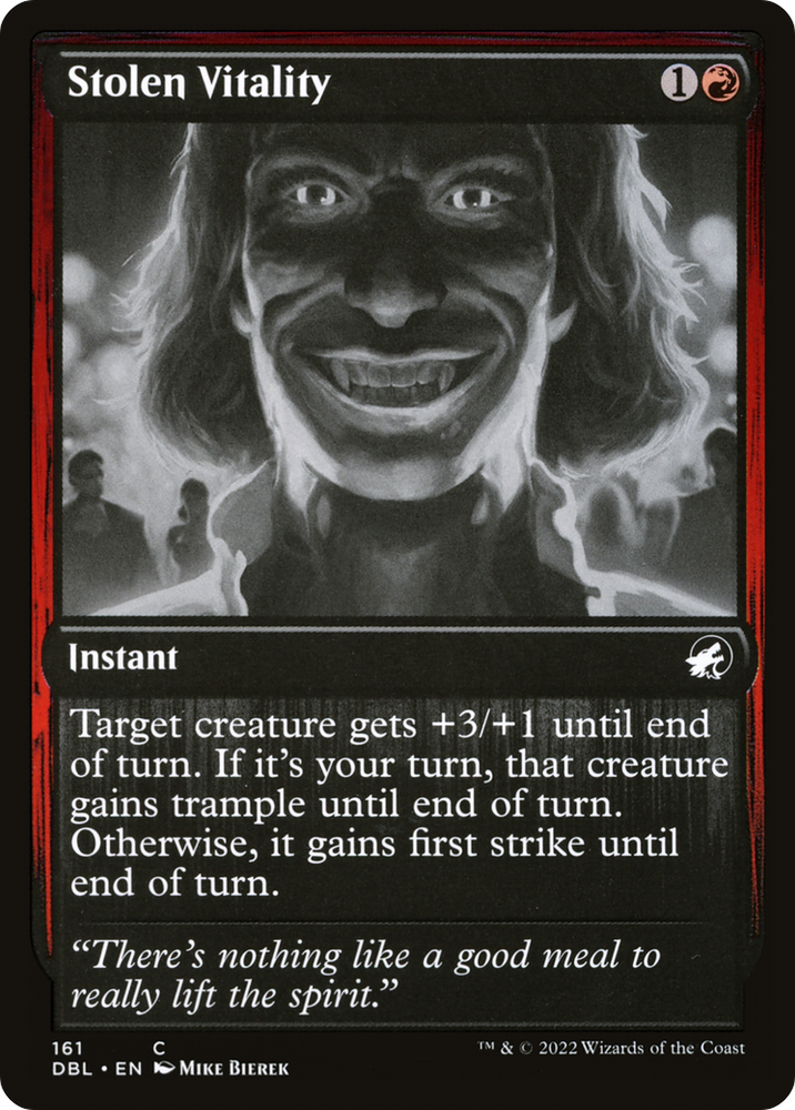 Stolen Vitality (DBL-161) - Innistrad: Double Feature