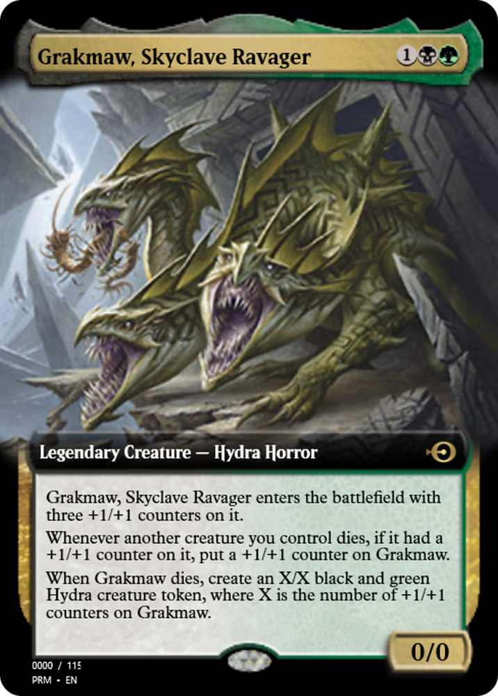 Grakmaw, Skyclave Ravager (PRM-83822) - Magic Online Promos Foil