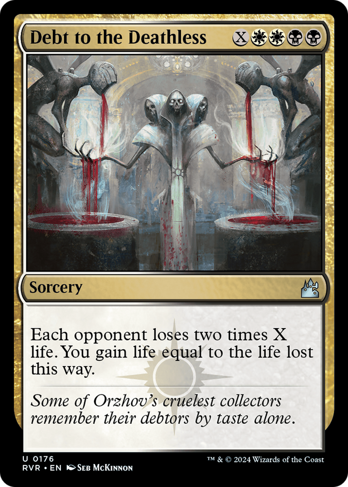 Debt to the Deathless (RVR-176) - Ravnica Remastered Foil