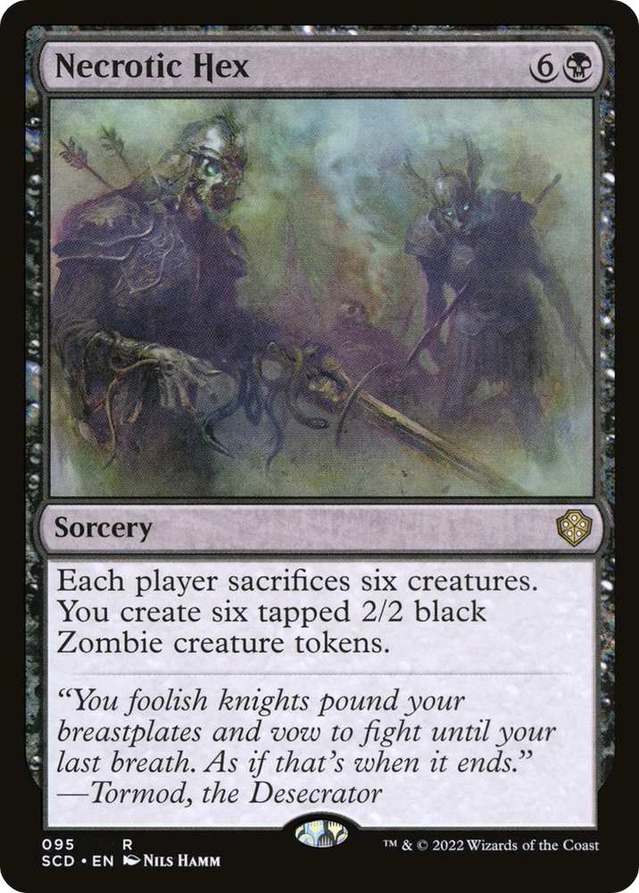 Necrotic Hex (SCD-095) - Starter Commander Decks