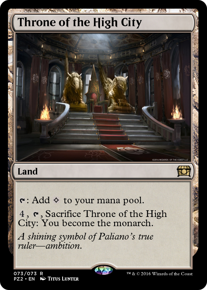 Throne of the High City (PZ2-073) - Treasure Chest Foil
