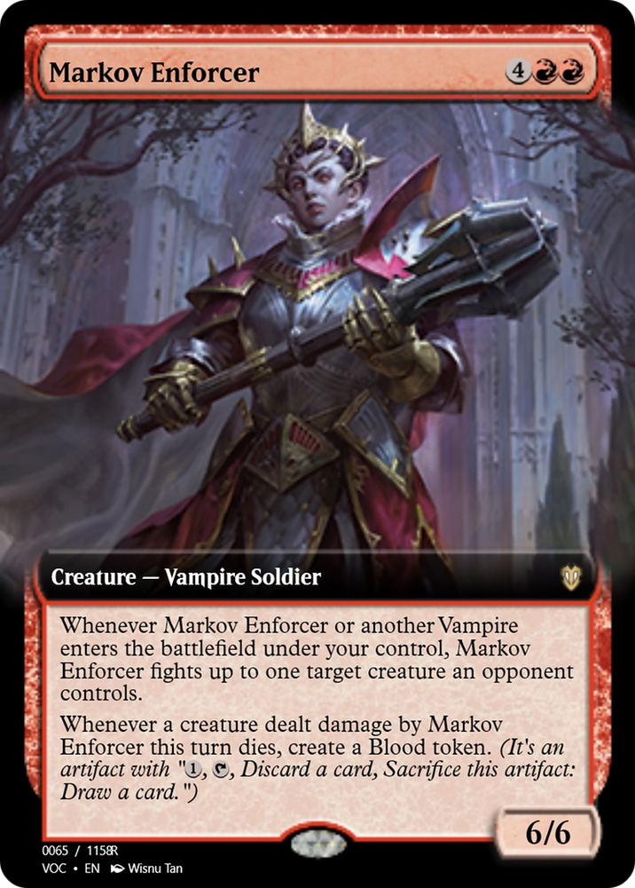 Markov Enforcer (PRM-95369) - Magic Online Promos Foil