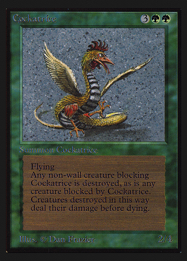 Cockatrice (IE) (IED-) - Intl. Collectors' Edition