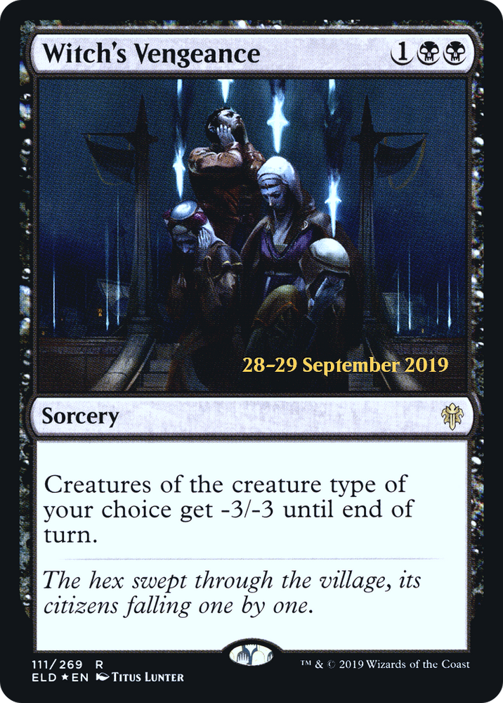 Witch's Vengeance (PRE-111) - Throne of Eldraine Promos Foil
