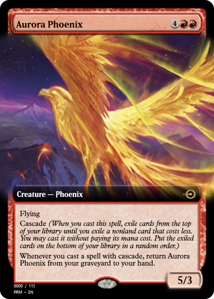 Aurora Phoenix (PRM-86026) - Magic Online Promos