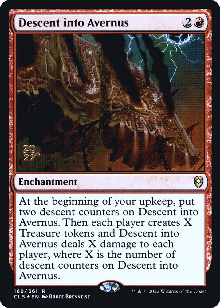 Descent into Avernus (PRE-169S) - Battle for Baldur's Gate Promos Foil