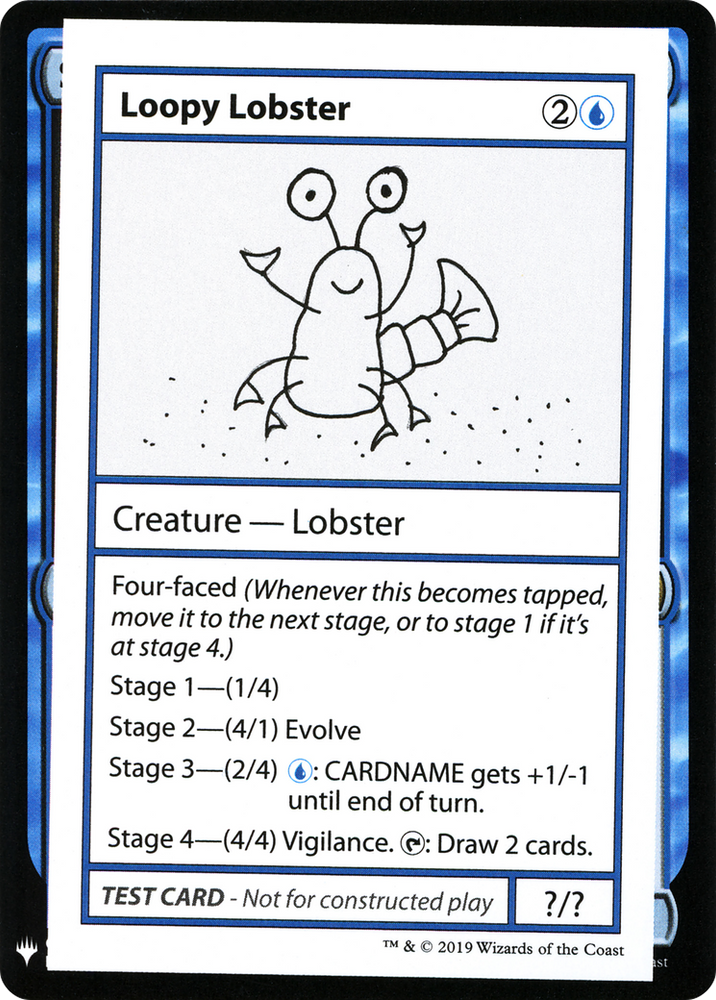 Loopy Lobster (CMB1-) - Mystery Booster Playtest Cards 2019