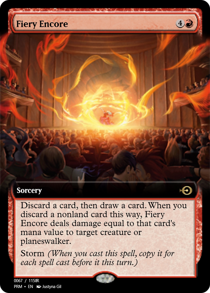 Fiery Encore (PRM-90106) - Magic Online Promos