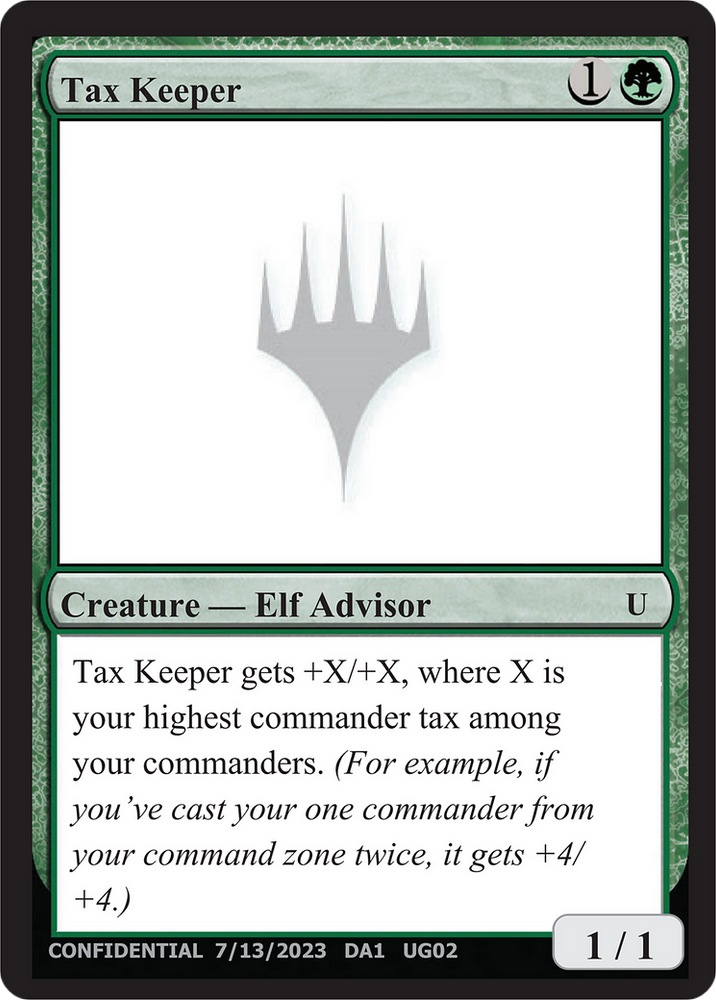 Tax Keeper (UNK-UG02B) - Unknown Event