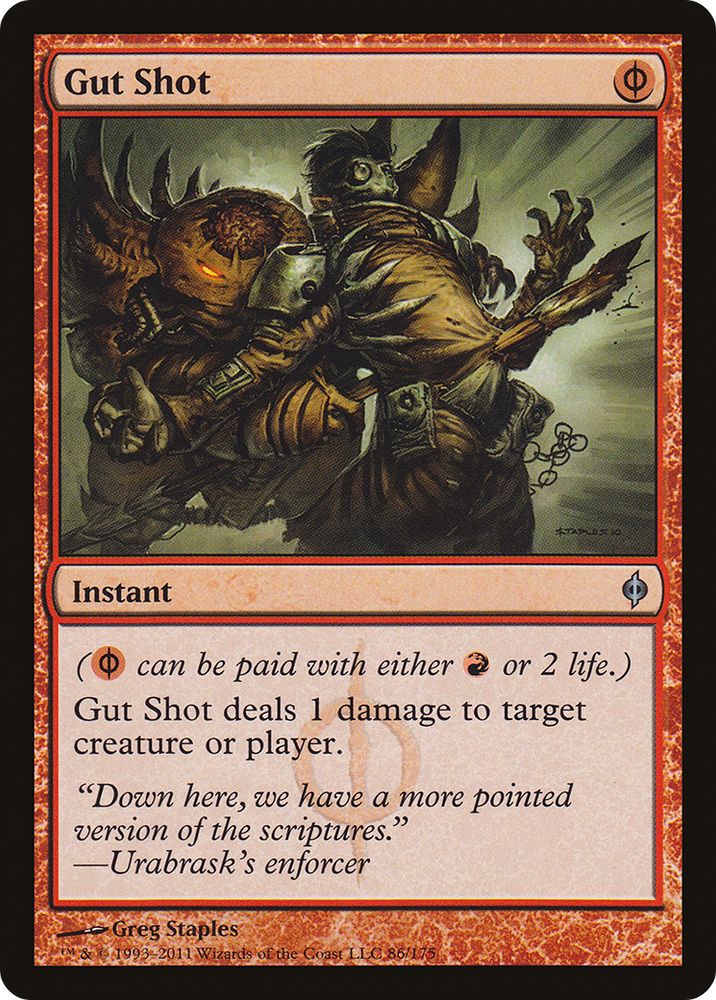 Gut Shot (NPH-086) - New Phyrexia
