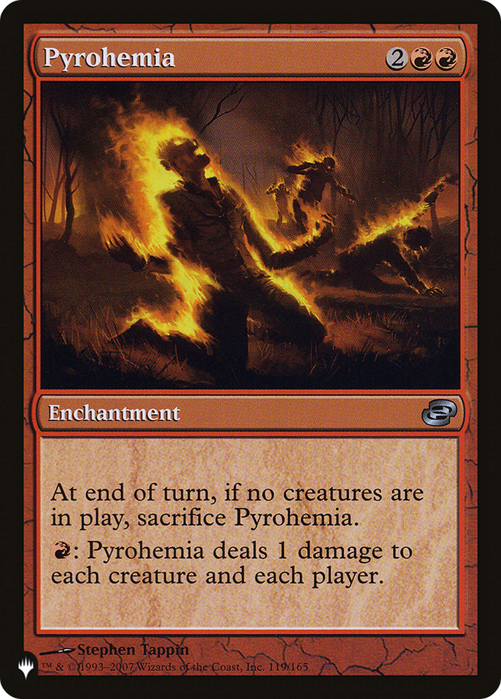 Pyrohemia (LIST-PLC-119) - The List: (colorshifted)