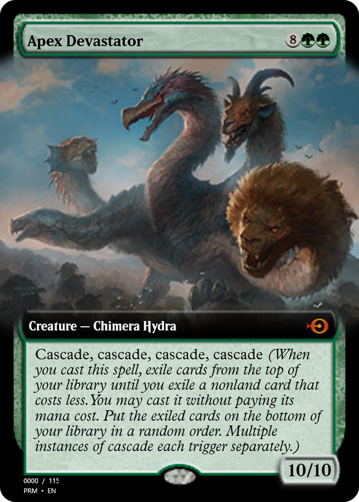 Apex Devastator (PRM-86000) - Magic Online Promos
