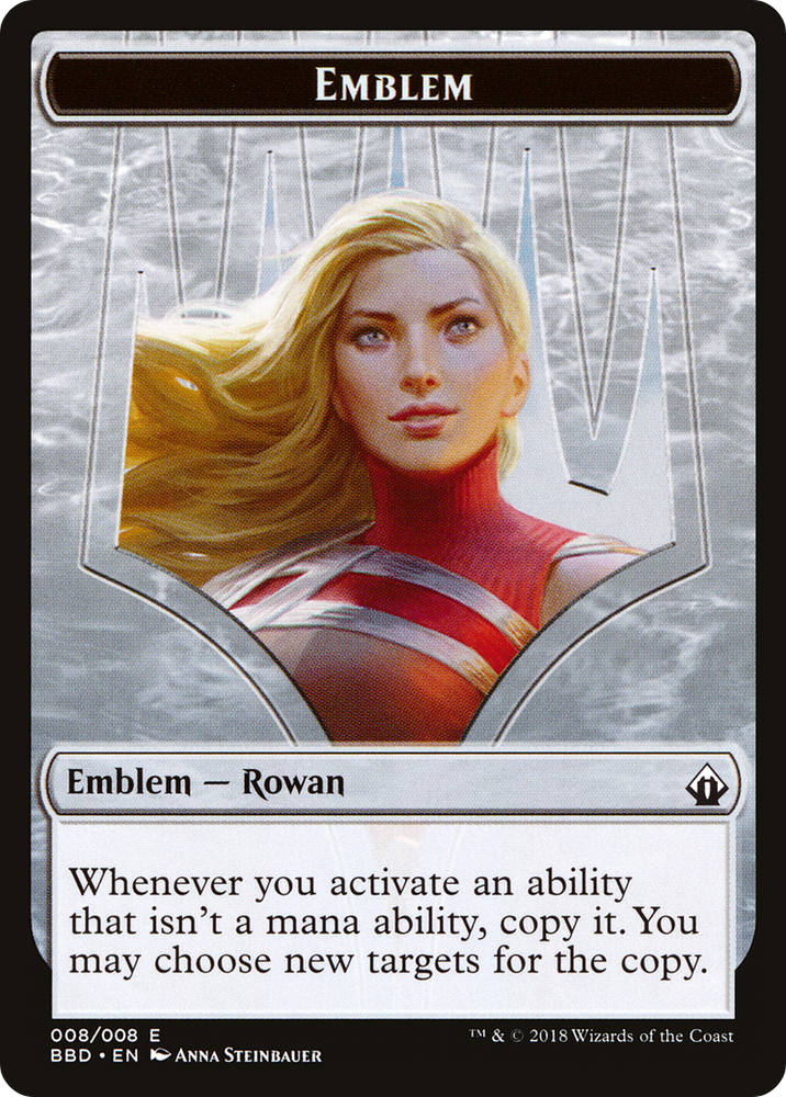 Emblem - Rowan Kenrith (BBD-008) - Battlebond Tokens