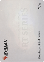 Grapeshot // Grapeshot (ASTX-074) - Strixhaven Art Series (Borderless) Foil
