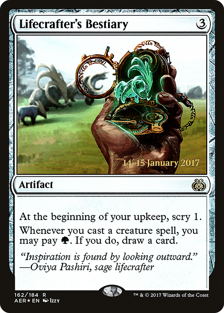 Lifecrafter's Bestiary (PRE-162) - Aether Revolt Promos Foil