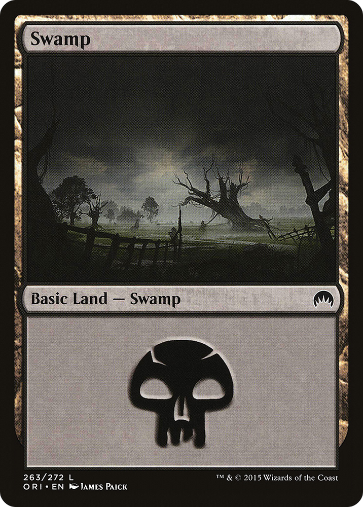 Swamp (263) (ORI-263) - Magic Origins Foil