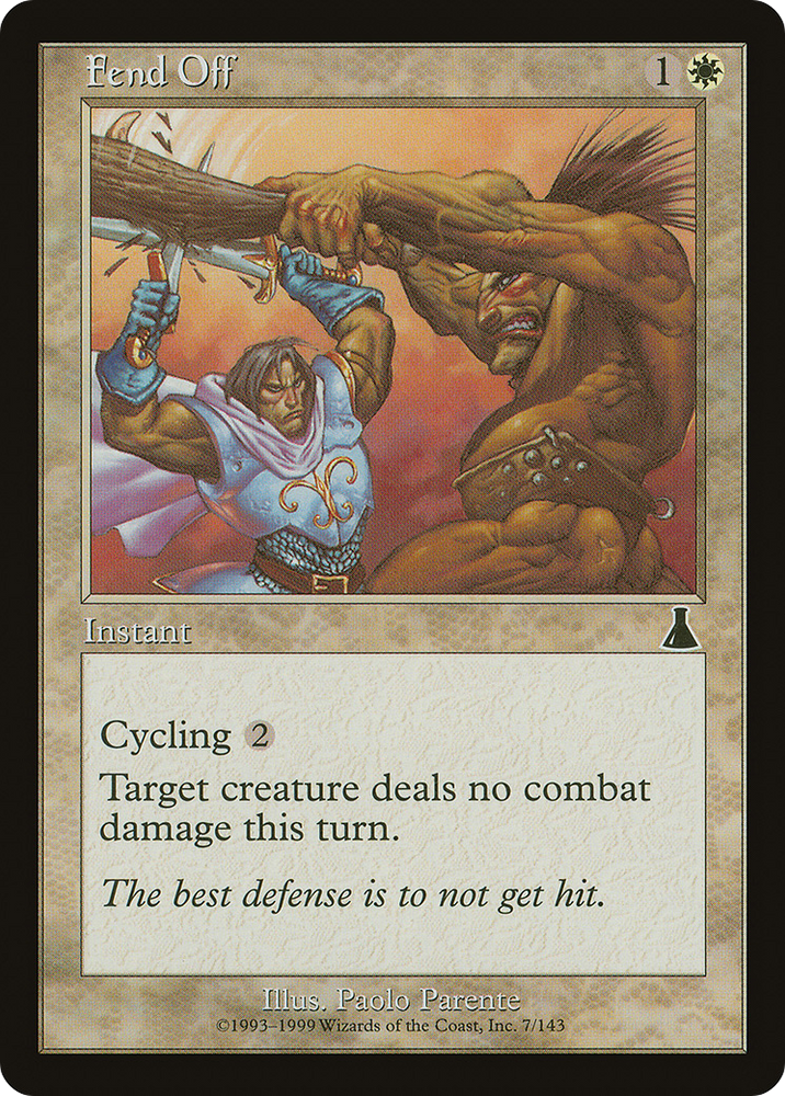 Fend Off (UDS-007) - Urza's Destiny Foil