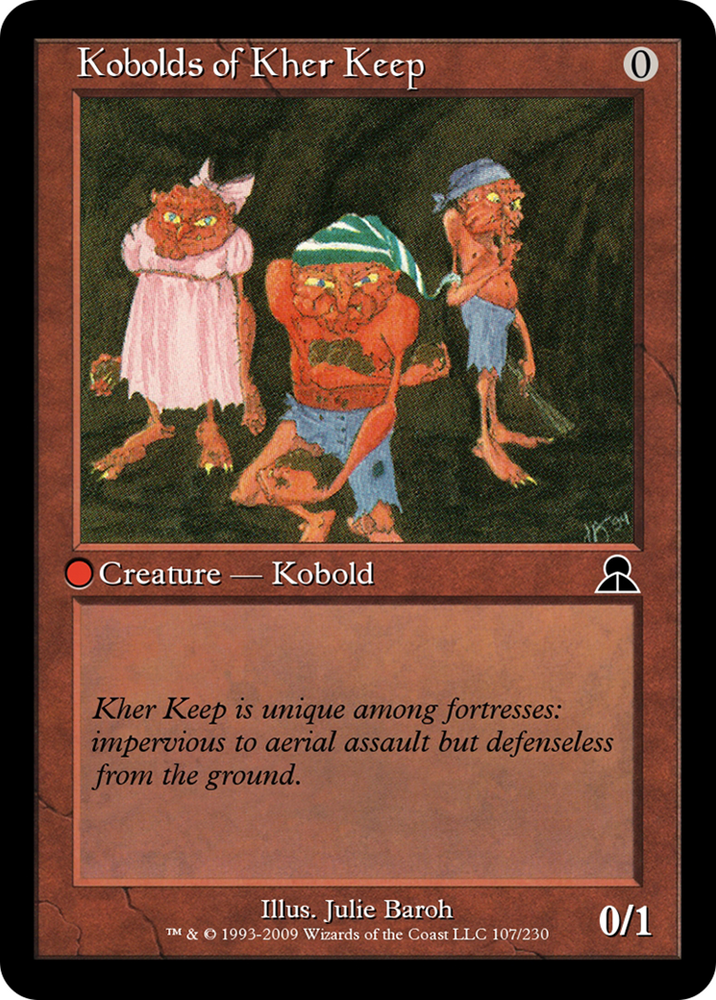 Kobolds of Kher Keep (ME3-107) - Masters Edition III Foil