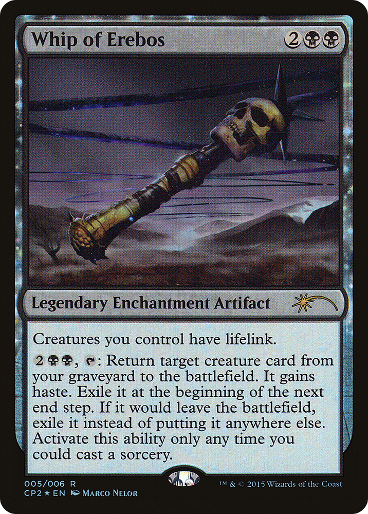Whip of Erebos (UMP-005) - Fate Reforged Clash Pack: (enchantment) Foil