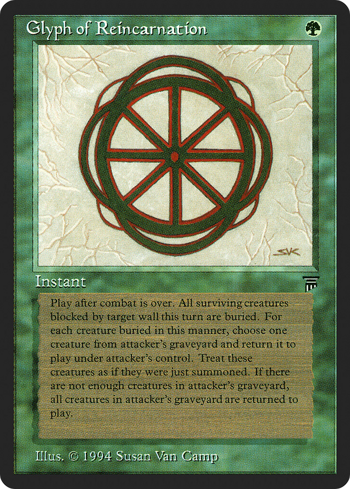 Glyph of Reincarnation (LEG-189) - Legends