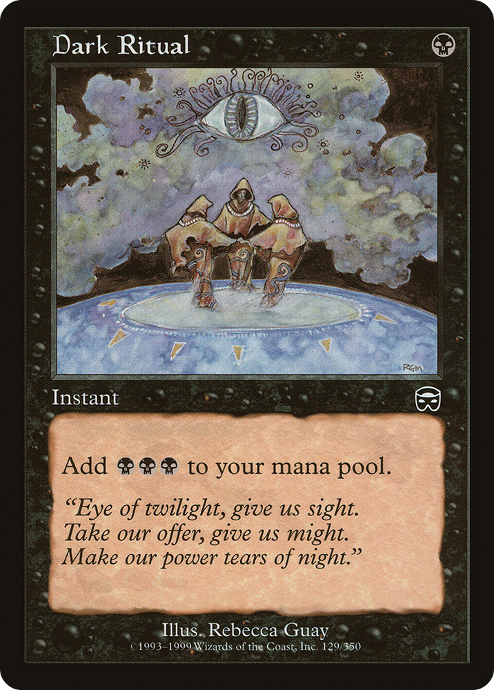 Dark Ritual (MMQ-129) - Mercadian Masques