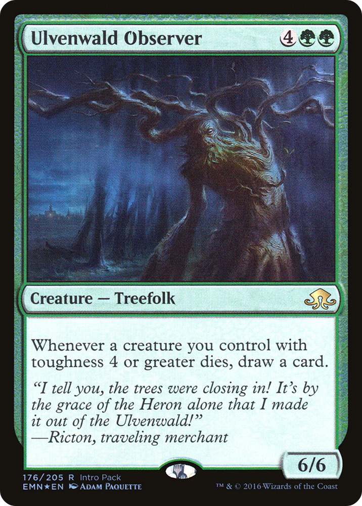 Ulvenwald Observer (UMP-176) - Eldritch Moon Promos Foil