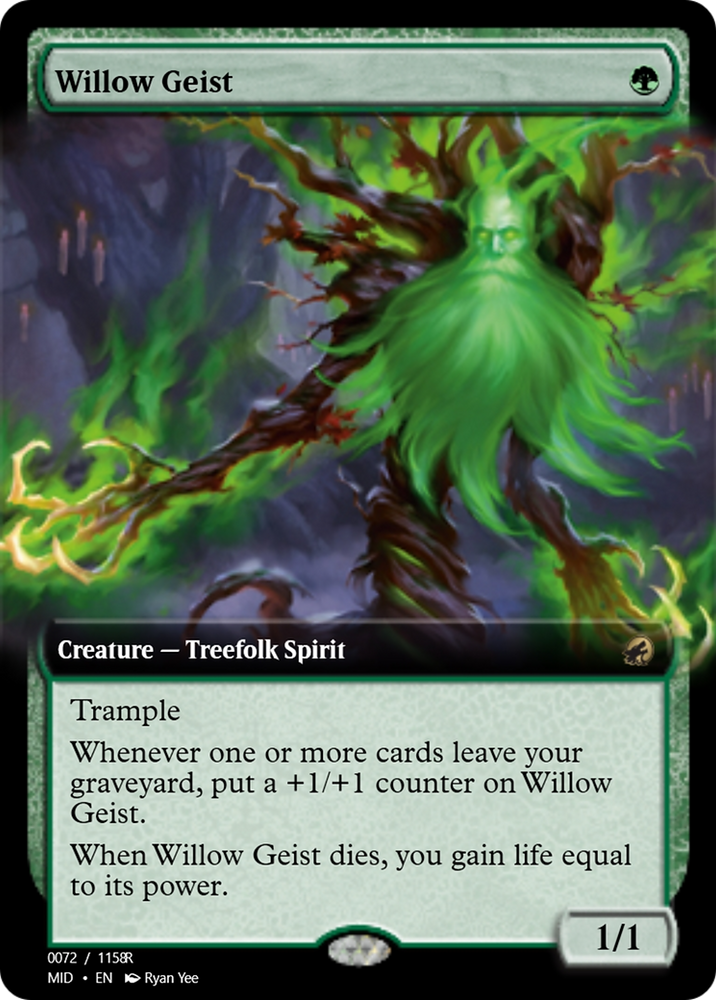 Willow Geist (PRM-94024) - Magic Online Promos Foil
