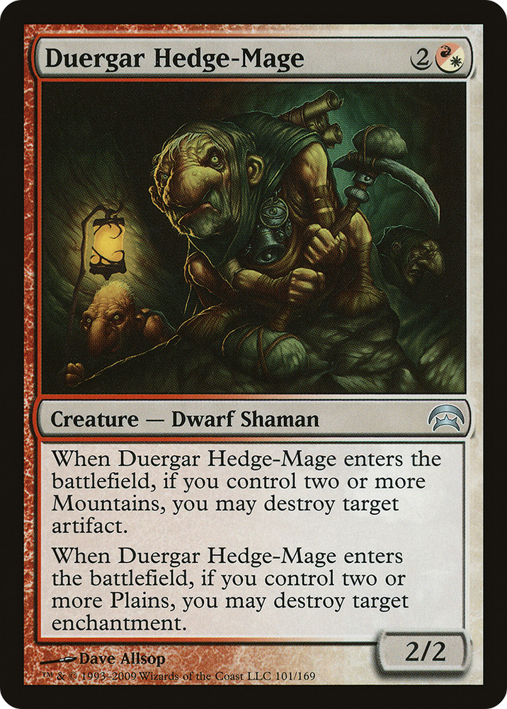 Duergar Hedge-Mage (HOP-101) - Planechase