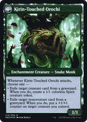 Teachings of the Kirin (PRE-212S) - Kamigawa: Neon Dynasty Promos: (fandfc, enchantment) Foil