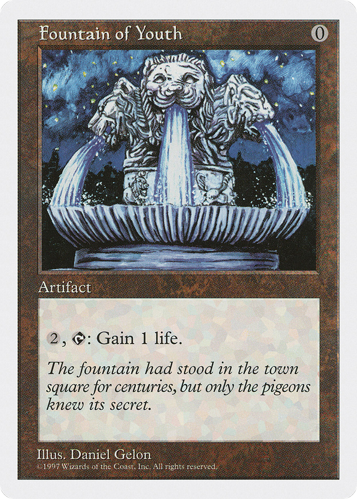 Fountain of Youth (5ED-372) - Fifth Edition
