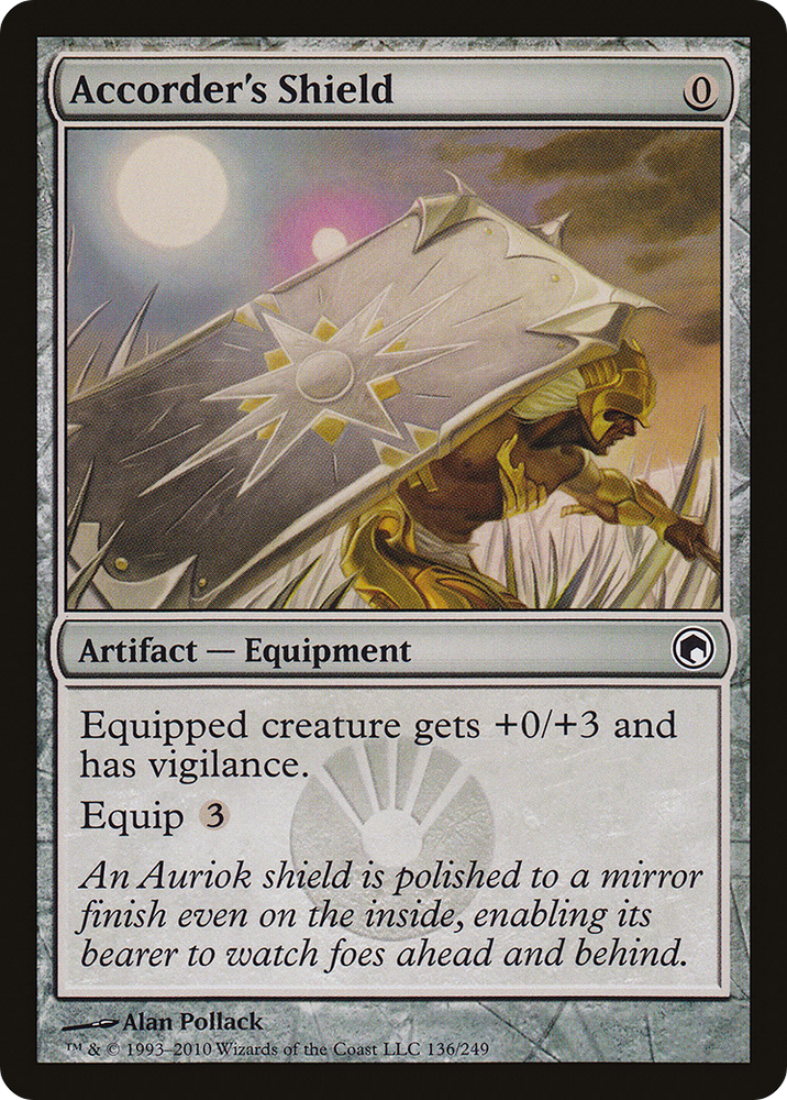 Accorder's Shield (SOM-136) - Scars of Mirrodin