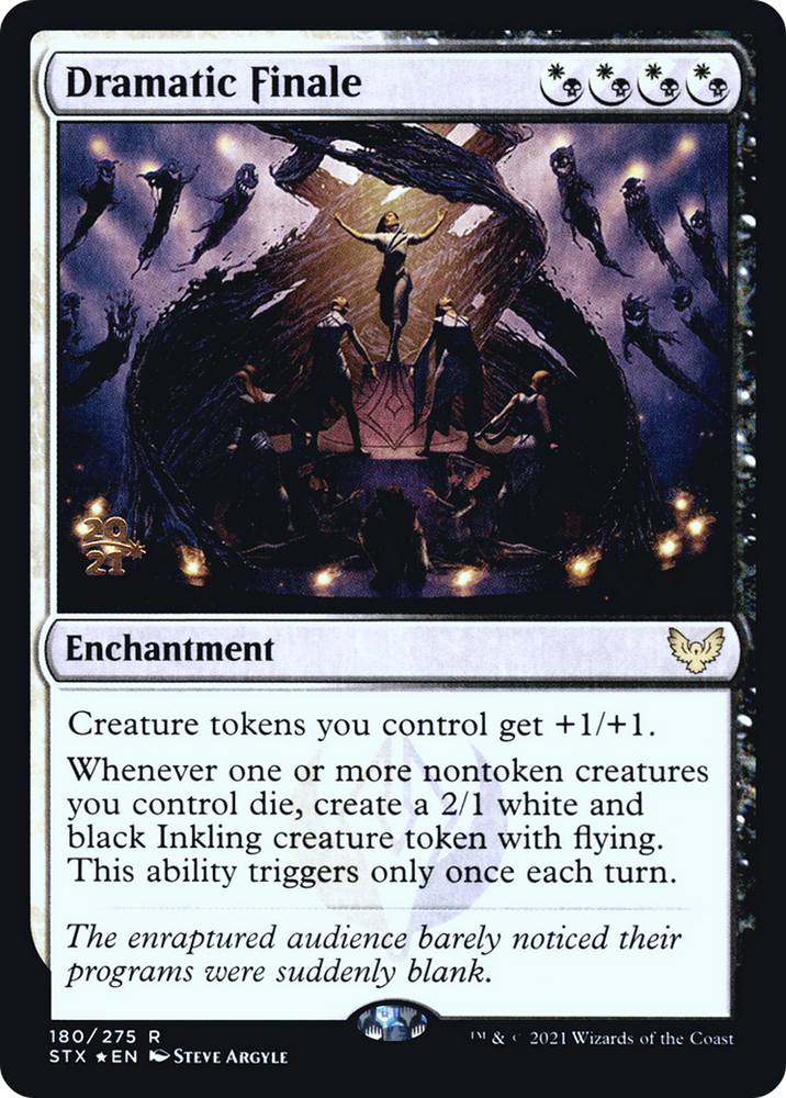 Dramatic Finale (PRE-180) - Strixhaven: School of Mages Promos Foil