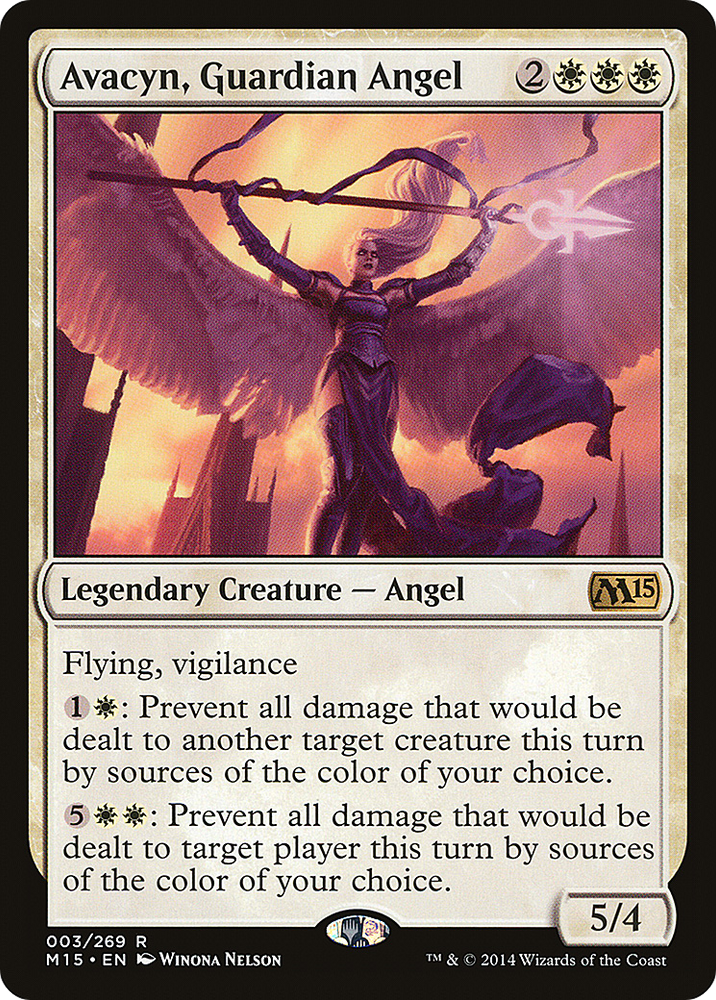 Avacyn, Guardian Angel (M15-003) - Magic 2015