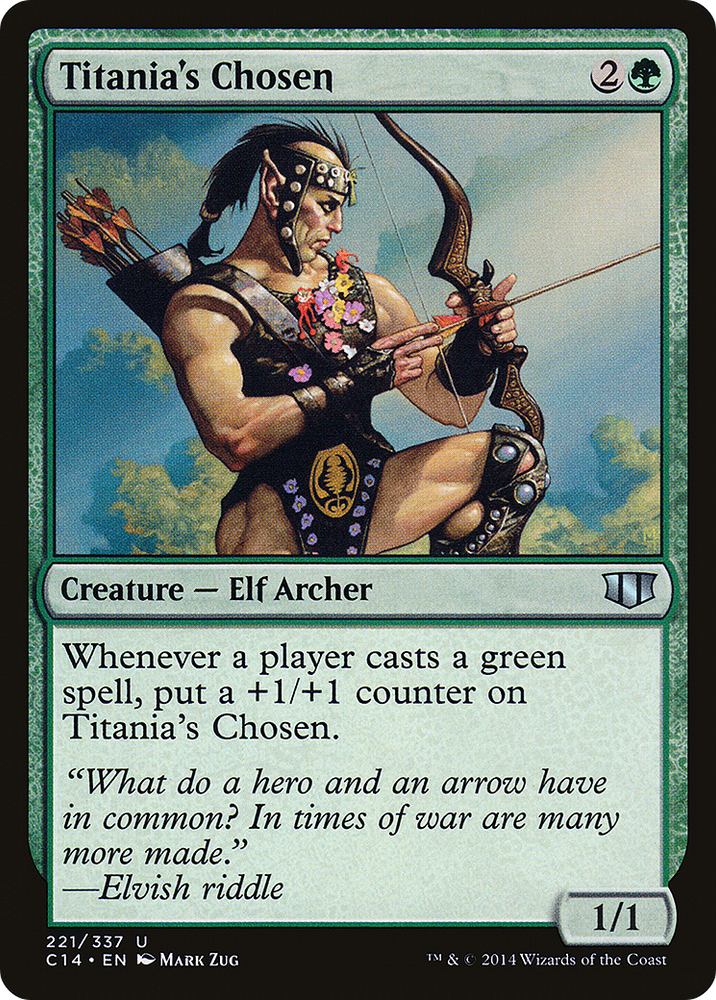 Titania's Chosen (C14-221) - Commander 2014