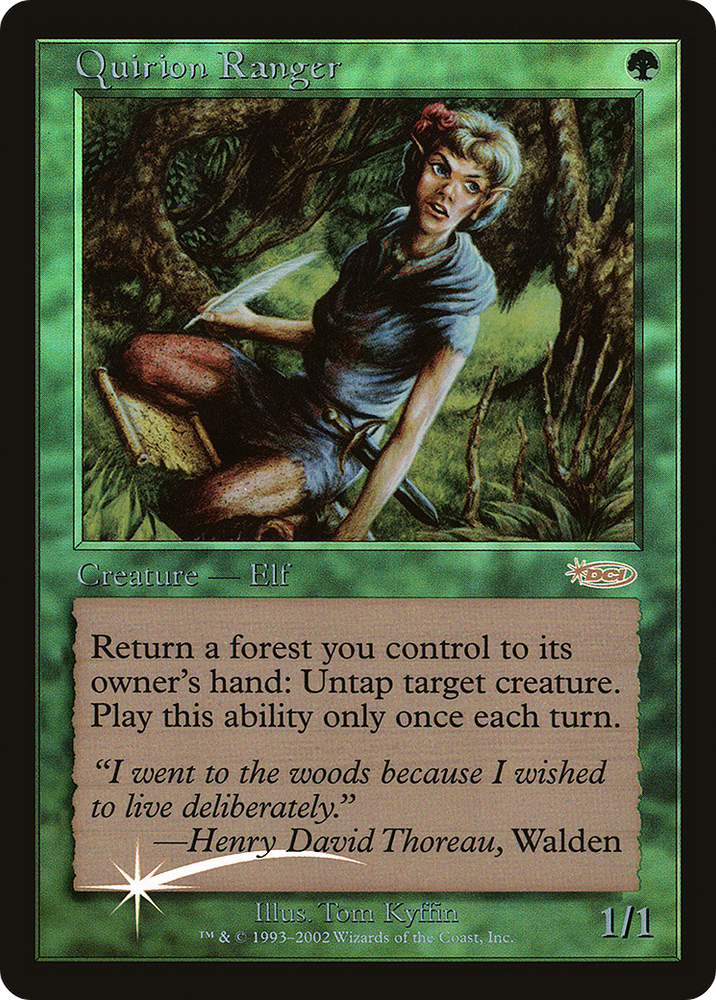 Quirion Ranger (FNM-009) - Friday Night Magic 2001 Foil