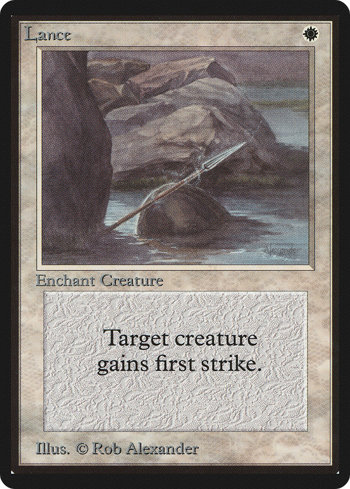 Lance (LEB-028) - Limited Edition Beta