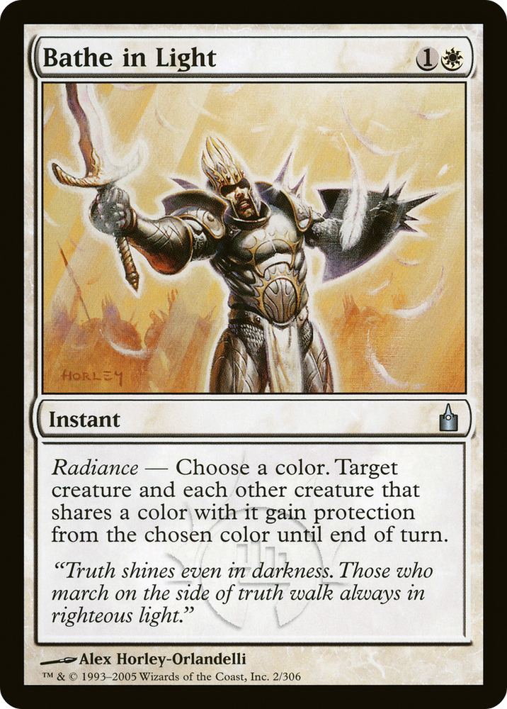 Bathe in Light (RAV-002) - Ravnica: City of Guilds