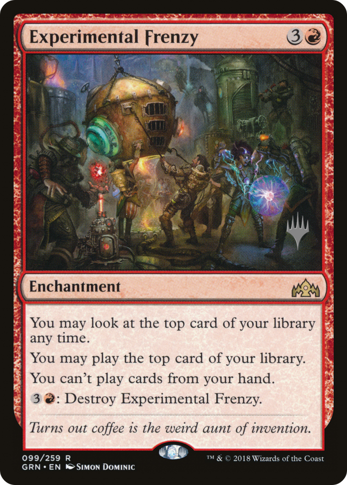 Experimental Frenzy (PPM20-099) - Guilds of Ravnica Promos Foil
