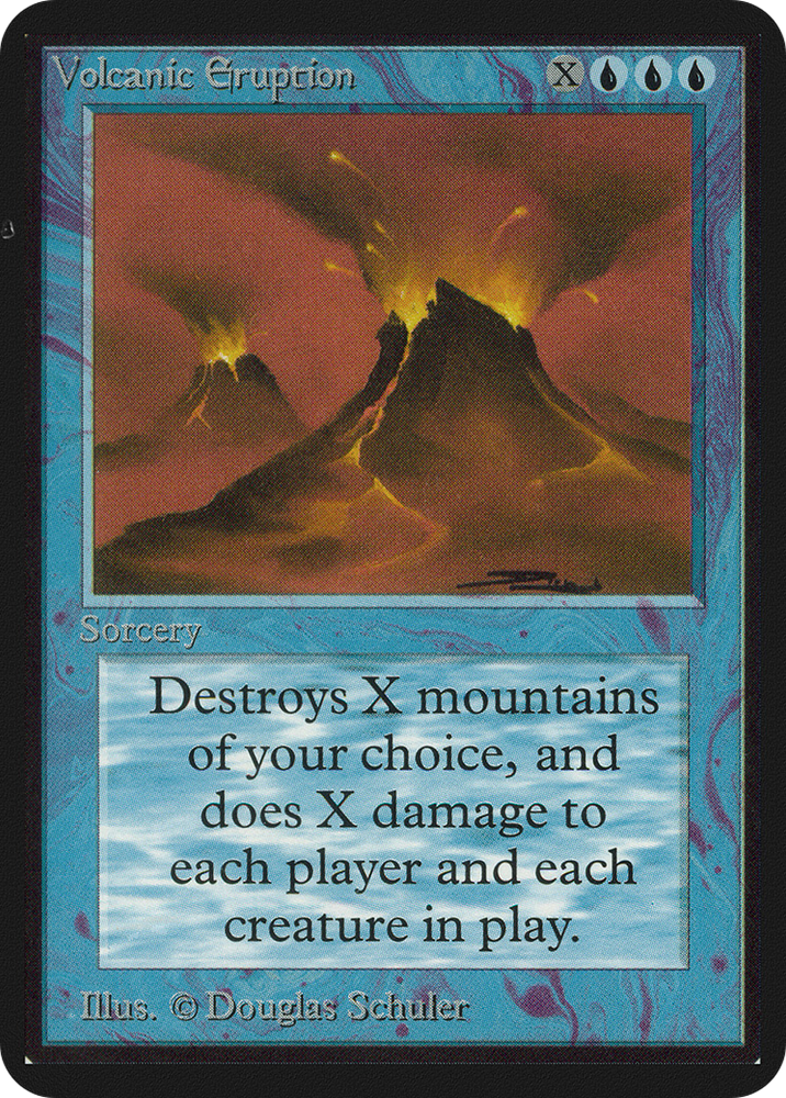 Volcanic Eruption (LEA-) - Limited Edition Alpha