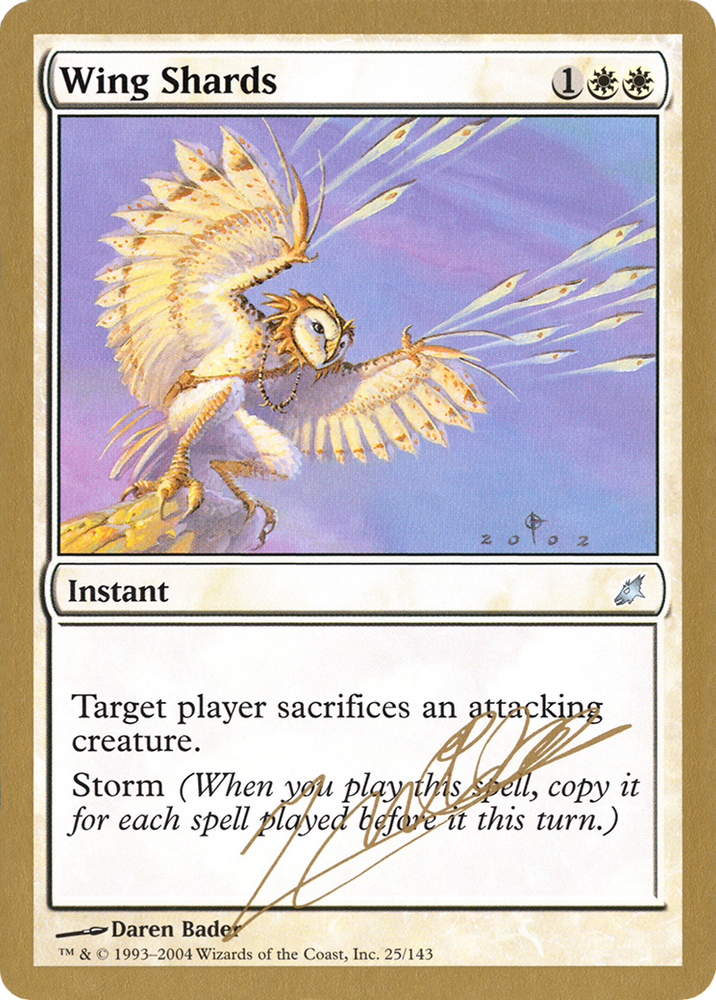 Wing Shards - 2004 Julien Nuijten (SCG) (WCD-JN25) - World Championship Decks 2004