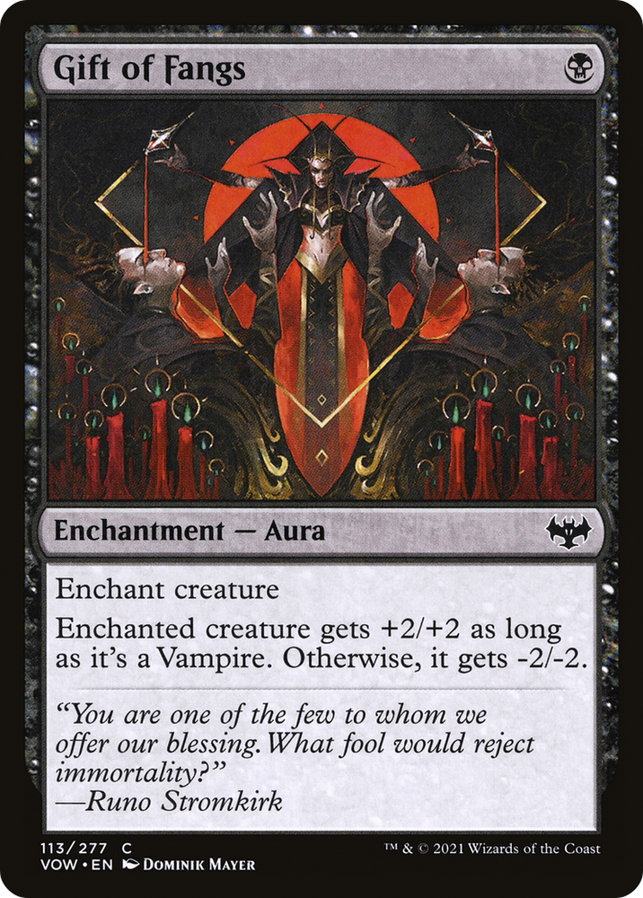 Gift of Fangs (VOW-113) - Innistrad: Crimson Vow