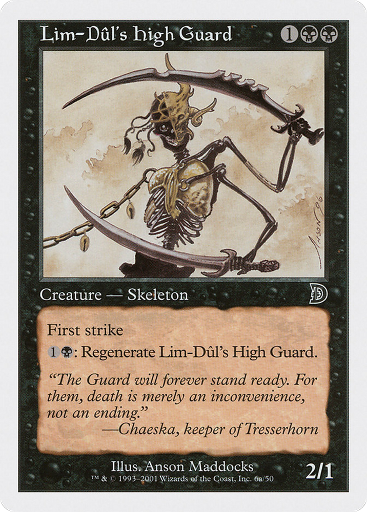 Lim-Dul's High Guard (6a) (DKM-06A) - Deckmasters