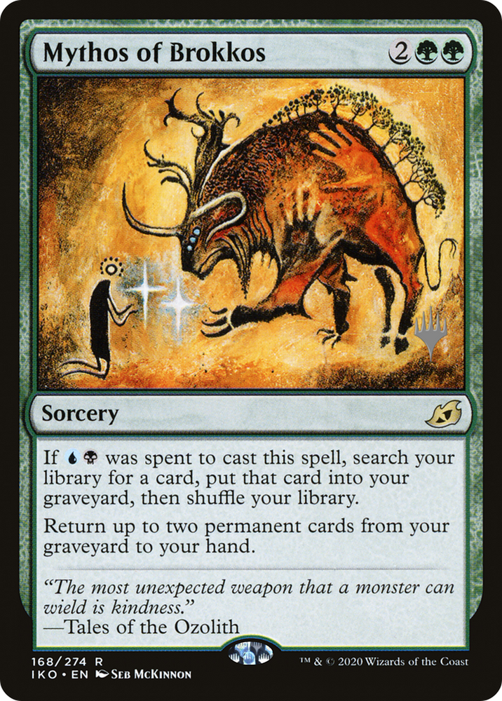 Mythos of Brokkos (PPIKO-168) - Ikoria: Lair of Behemoths Promos