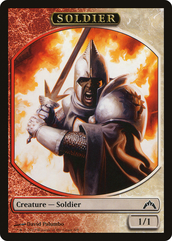 Soldier (GTC-006) - Gatecrash Tokens