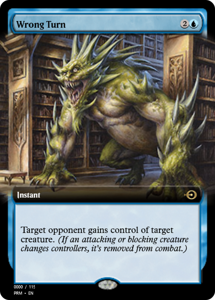 Wrong Turn (PRM-86008) - Magic Online Promos