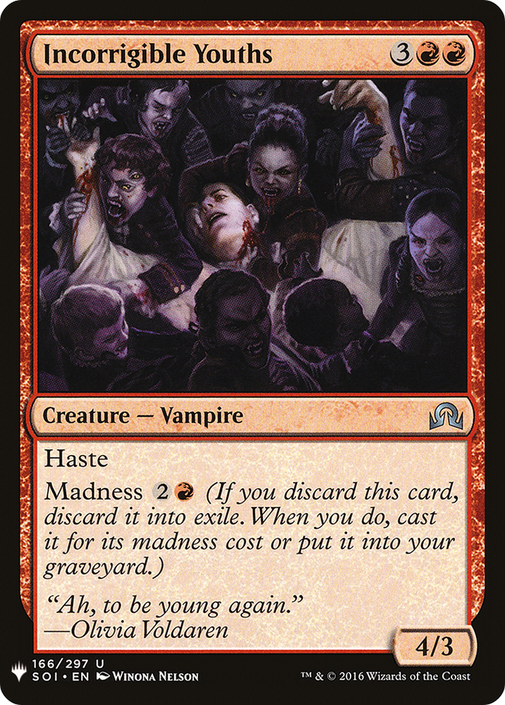 Incorrigible Youths (LIST-SOI-166) - The List