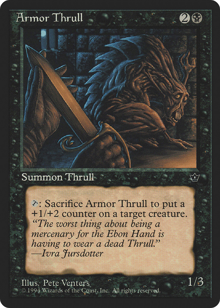 Armor Thrull (FEM-33A) - Fallen Empires