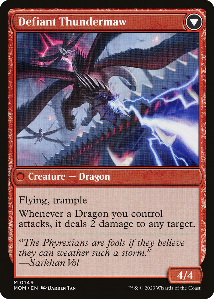 Invasion of Tarkir (MOM-149) - March of the Machine